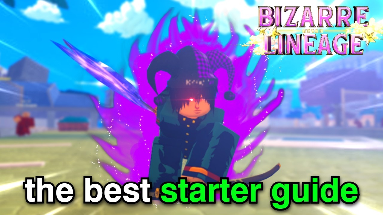FULL Bizarre Lineage Starter GUIDE, Fastest Way to Level Up + EVERYTHING..