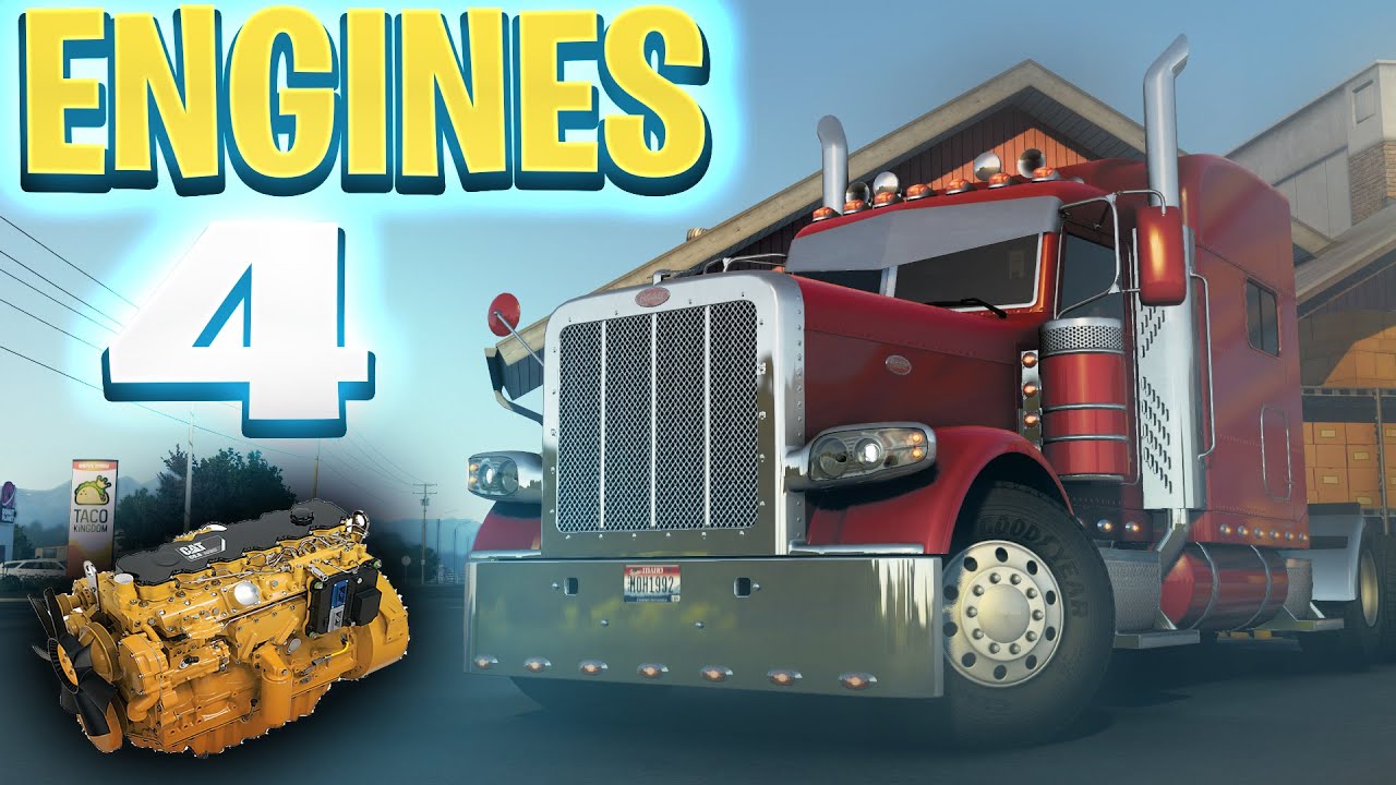 The PERFECT 4 🔥 ENGINE SOUND Pack for ATS 1.47 & 1.46 | ATS Mods
