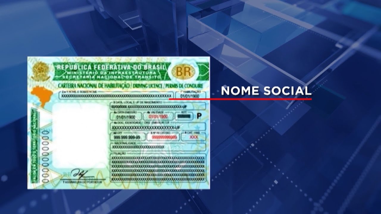 Nome social e filiação afetiva podem ser incluídos no novo modelo de CNH- 02/06/22