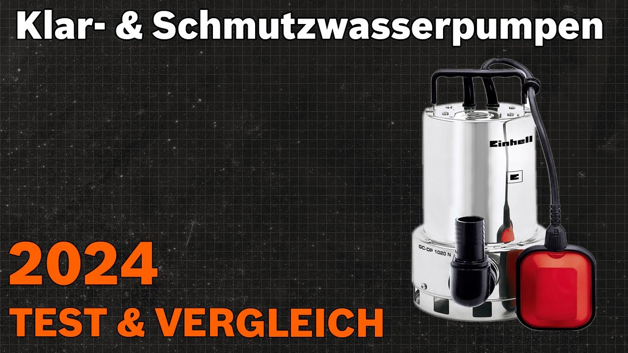 TOP–6. Die besten Klar- & Schmutzwasserpumpen (Tauchpumpen). Test & Vergleich 2024 | Deutsch