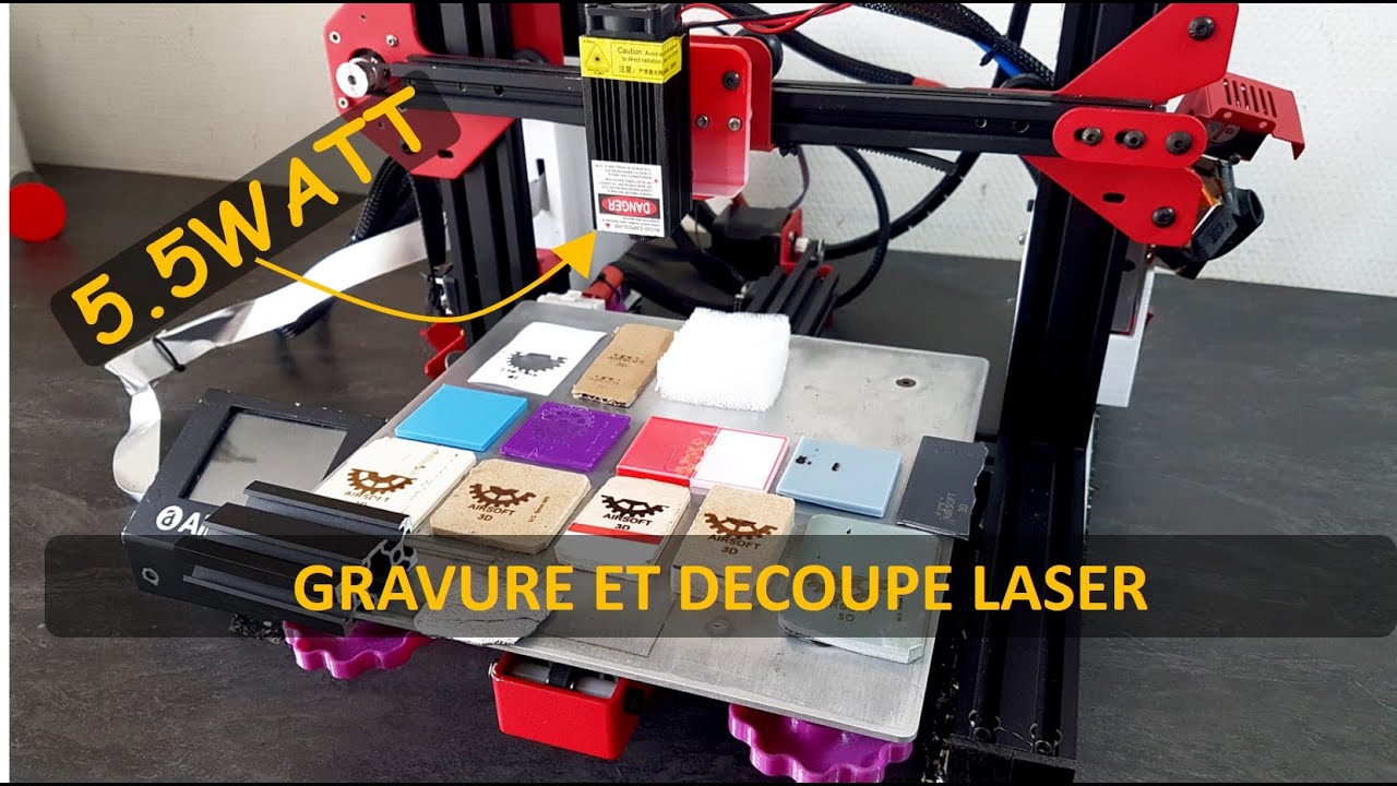 Gravure et Découpe Laser #37 #Laser #ALFAWISE U30