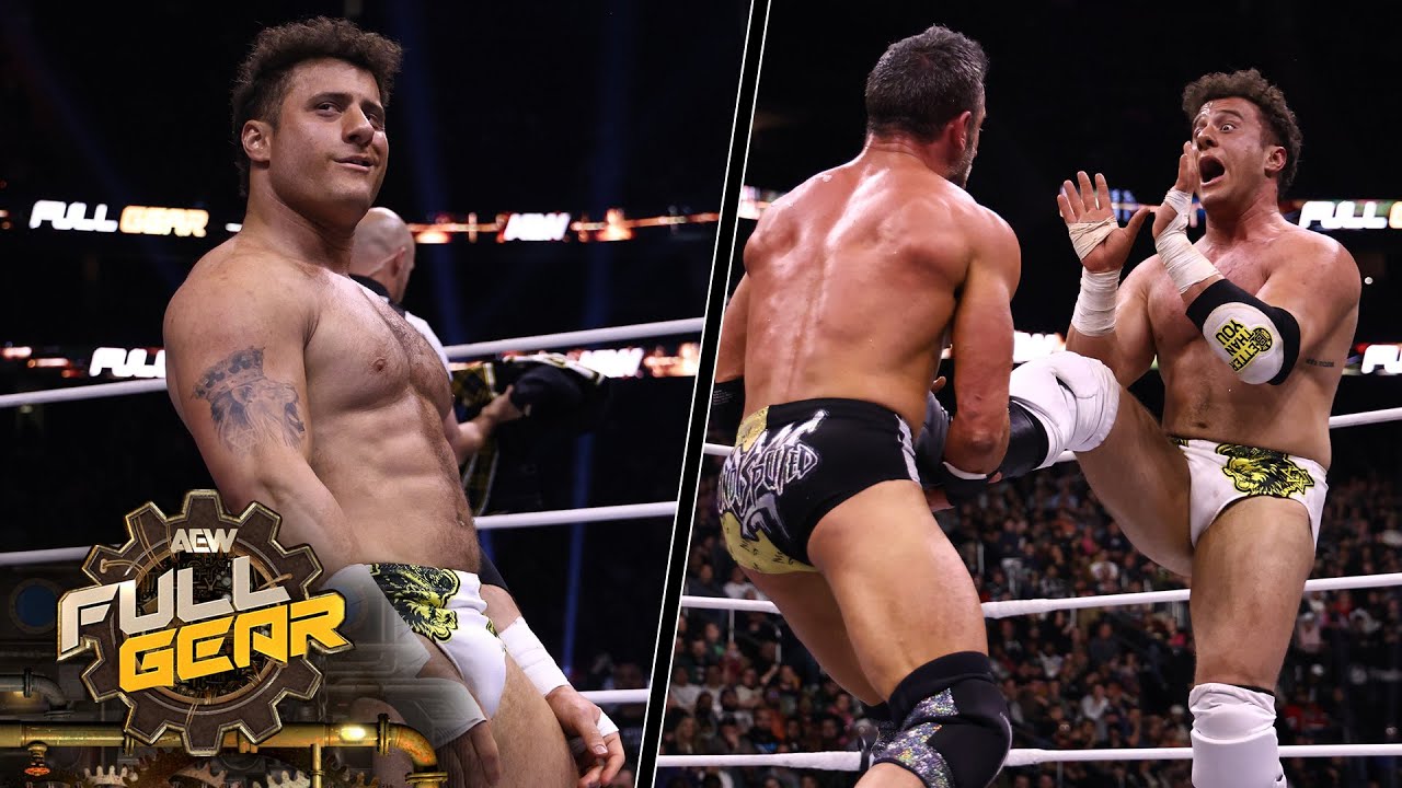 ПОЛНЫЙ МАТЧ: MJF против Родерика Стронга! | AEW Full Gear 2024