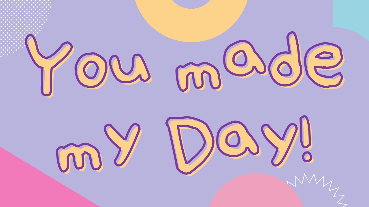 구독자 분들을 위해 만든 오늘의 노래 (You made my day) : 통통 튀는 귀여운 음악, 브이로그 음악