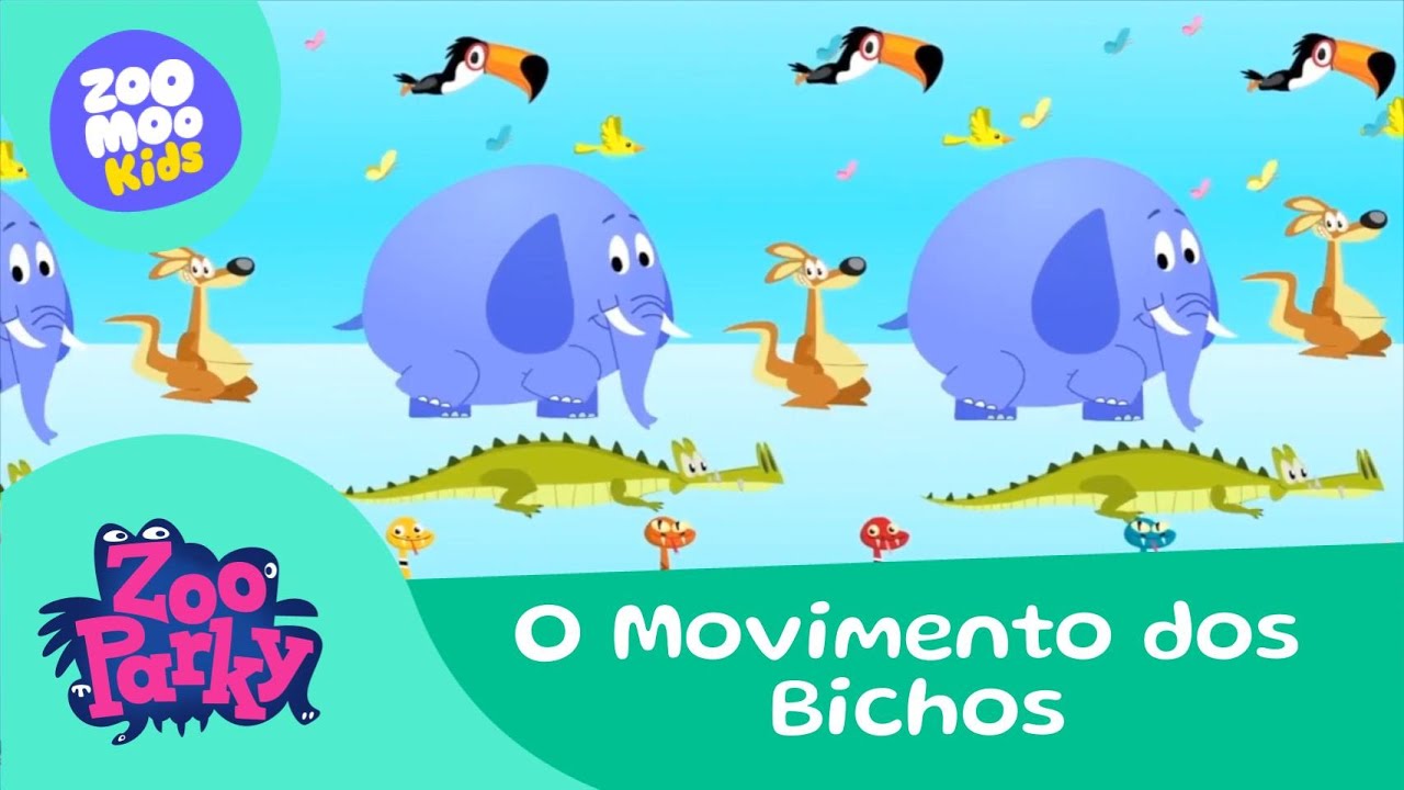 Zooparky | O Movimento dos Bichos | Temporada 1 | DumDum