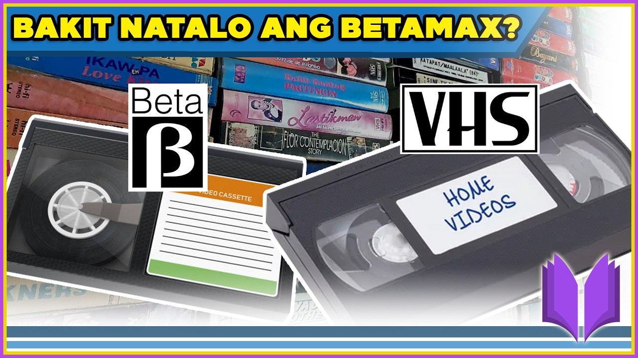 PAANO NAGSIMULA ANG BETAMAX AT VHS | Paano Natalo Ng VHS Ang Betamax?