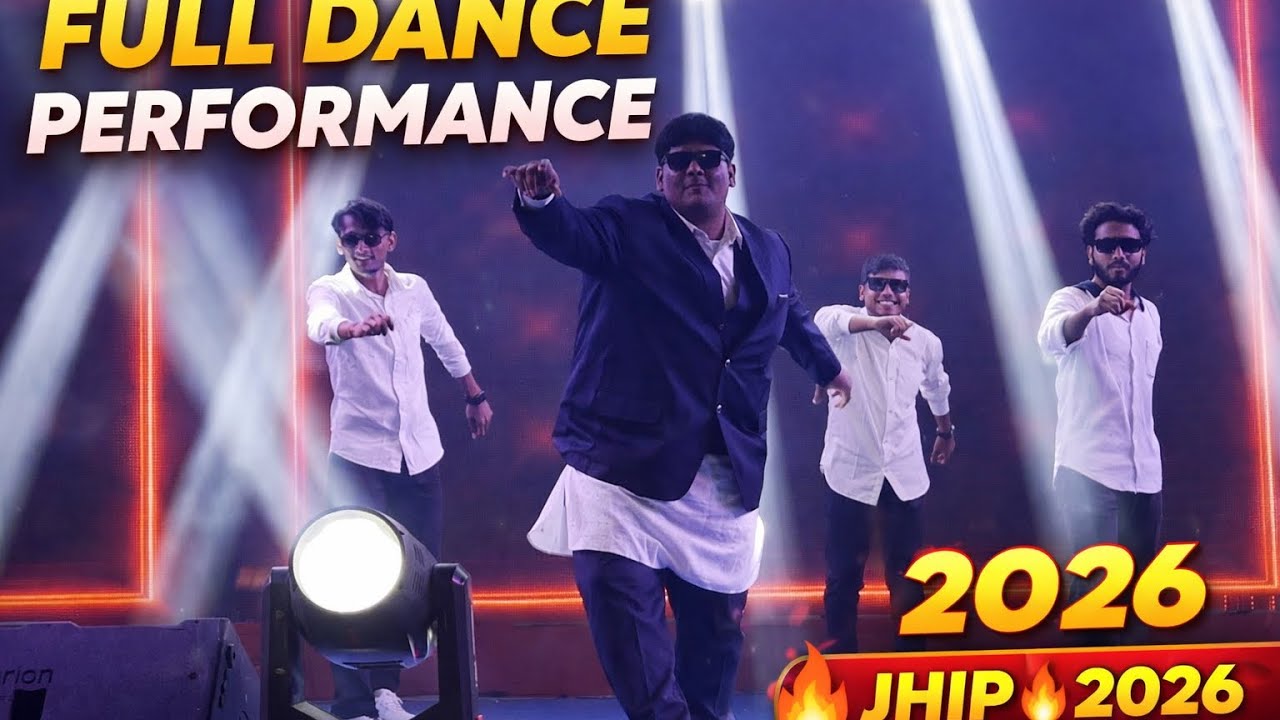 Power-Packed Group Dance Performance 🔥 | JHIP Cultural Fest 2026