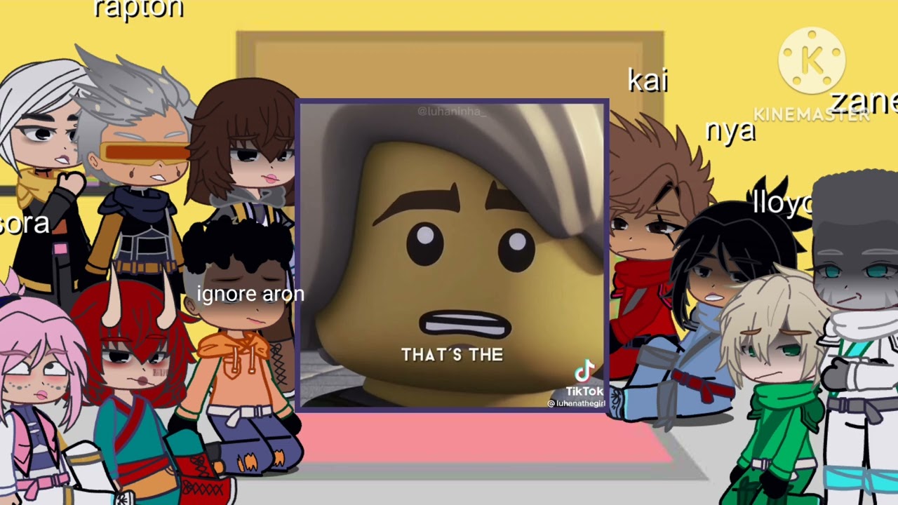 ninjago dragon rising react to the ninja//part 3  2/2