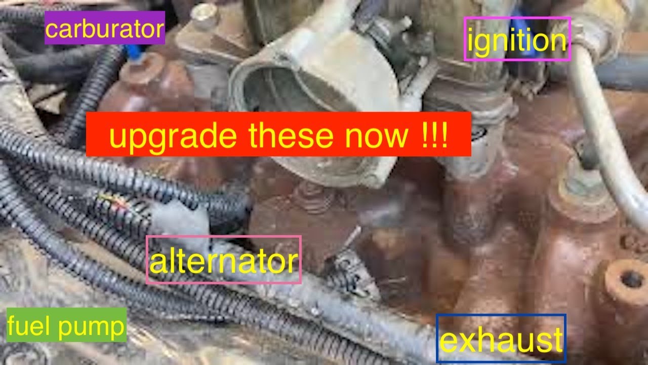 top 5 upgrades u should do for your AMC v8 jeep