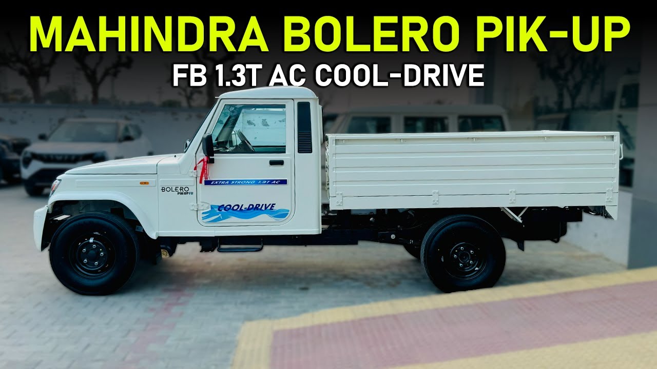 Mahindra Bolero Pik-Up FB 1.3T AC Cool-Drive | 2026 Updated Model Review🔥| CARSINFO |