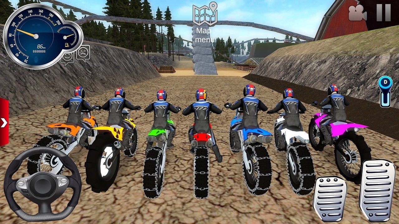 Police Racing Motocross Extreme US Bikes Off_Road #7 - Offroad Outlaws Bike Game Android Gameplay