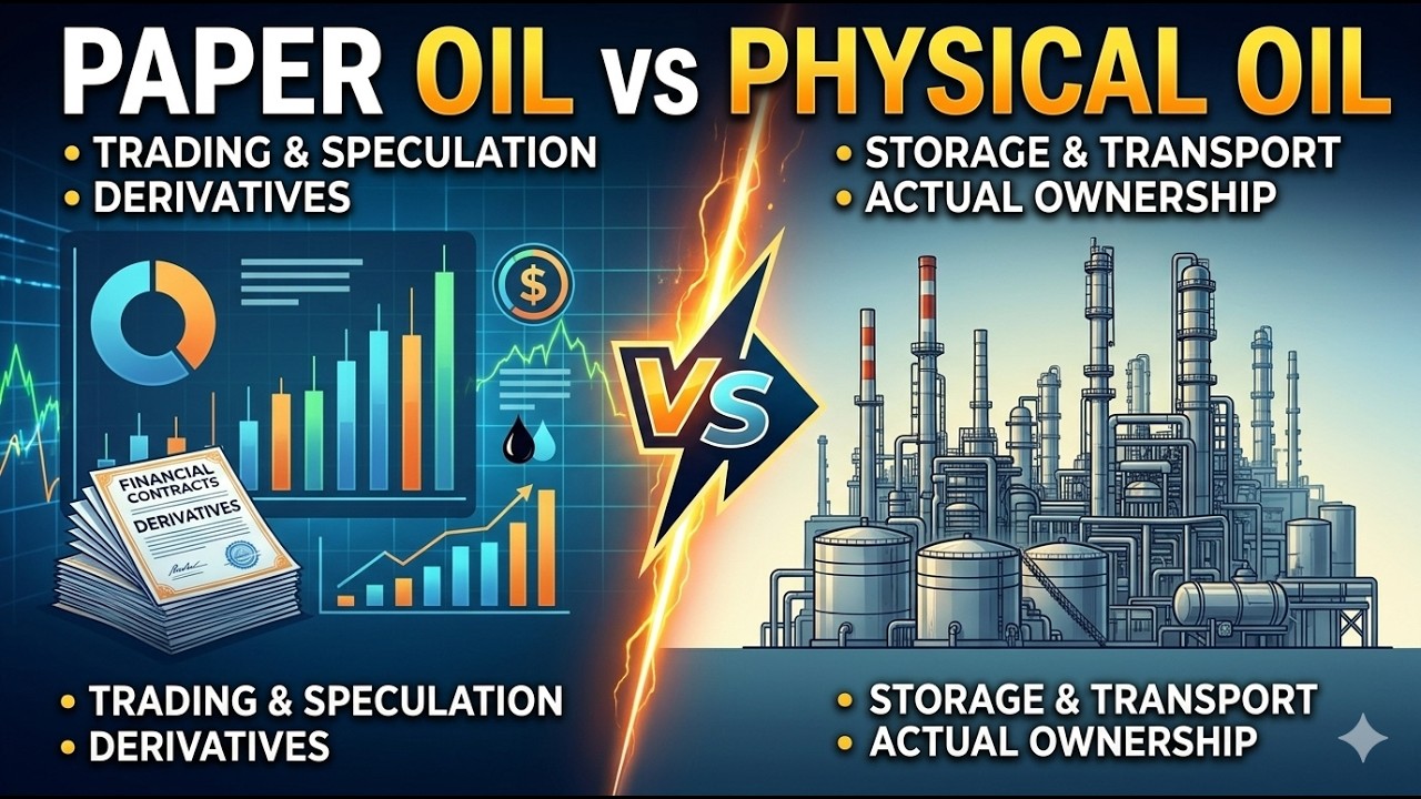 Физическая и &laquo;бумажная&raquo; нефть: что на самом деле влияет на цены?