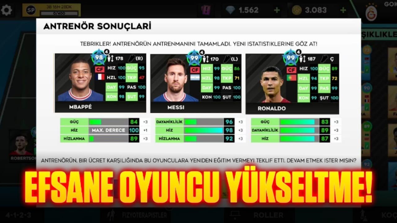 EFSANE OYUNCU YÜKSELTME ! 150 KOÇ KULLANDIM! DREAM LEAGUE SOCCER 2023