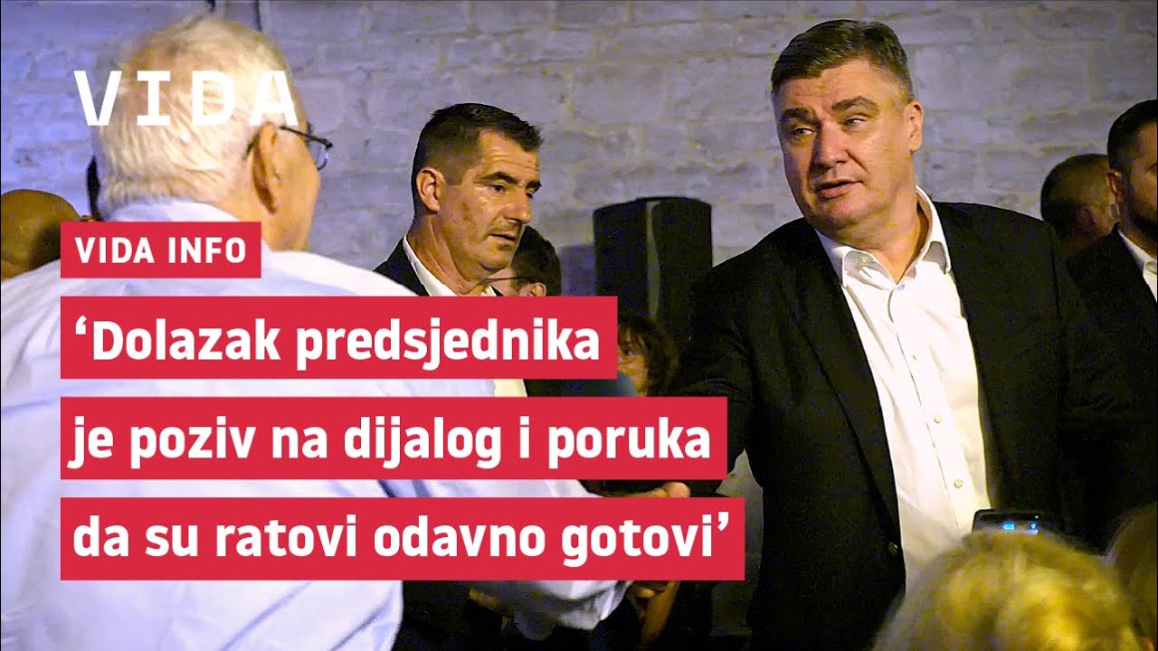 VIDA info - Milanović na FALIŠ-u slušao priče o partizanima