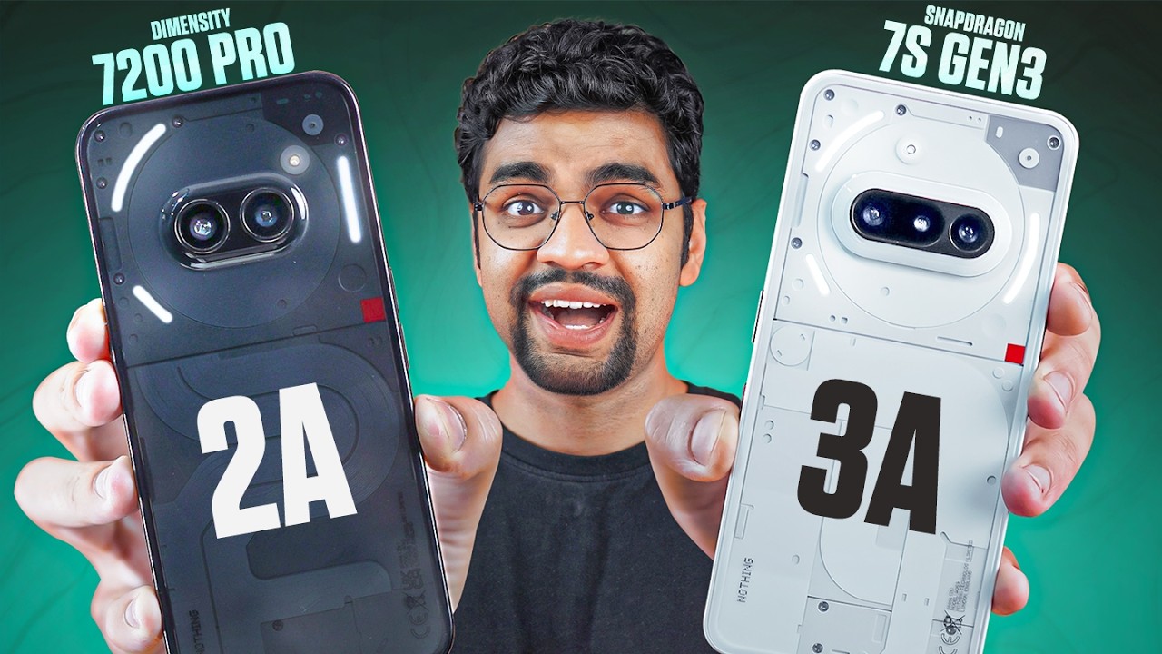 Nothing phone 3a vs 2a Full Comparison | Is it worth the Upgrade?