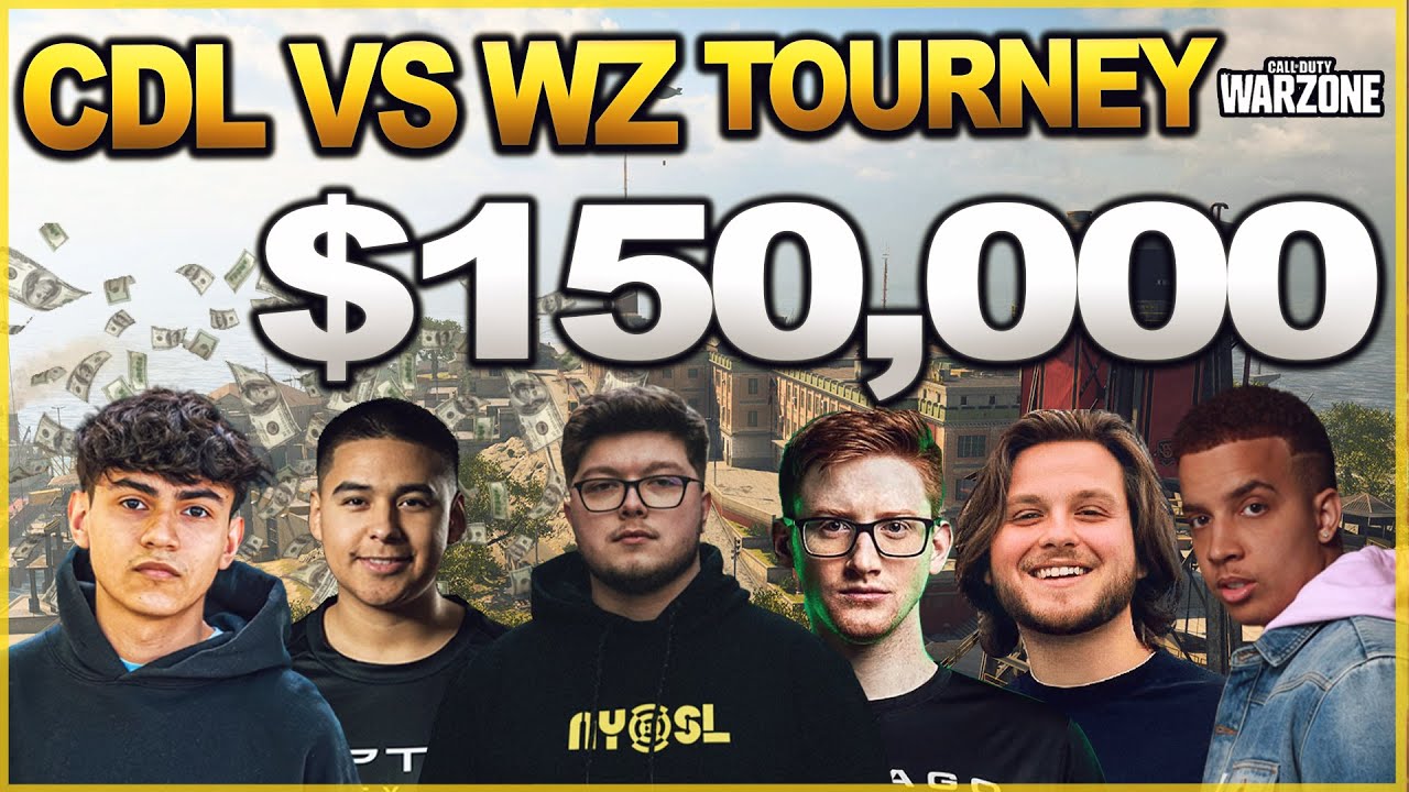 WARZONE $150K Call of Duty King CDL PRO vs WZ PRO Tournament Day 1 - Warzone 2
