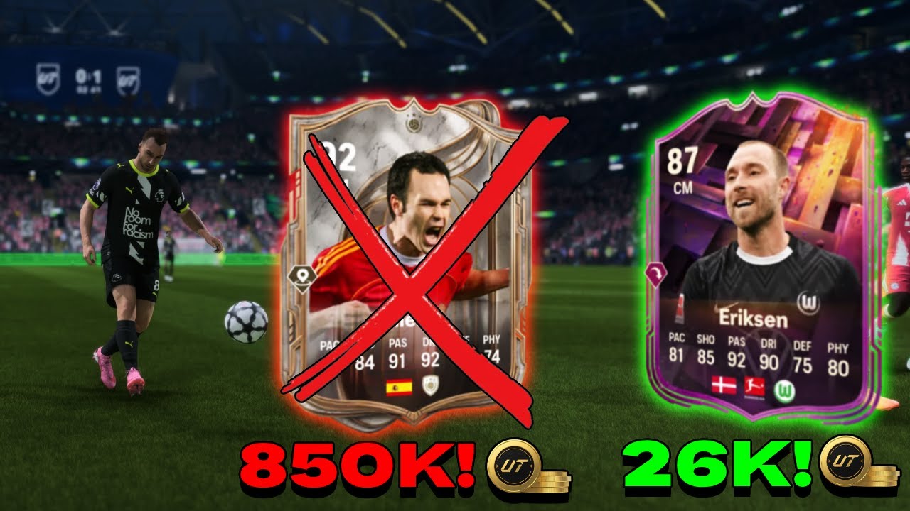 87 Eriksen Plays Like Iniesta For ONLY 26K!? - FC 26 Player Review