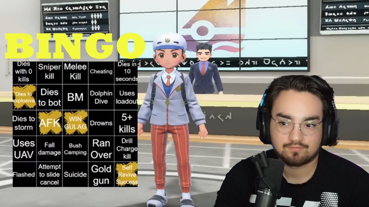 Bigpuffer plays warzone bingo AND Pokemon Scarlet pt.3 (11/20/2022)