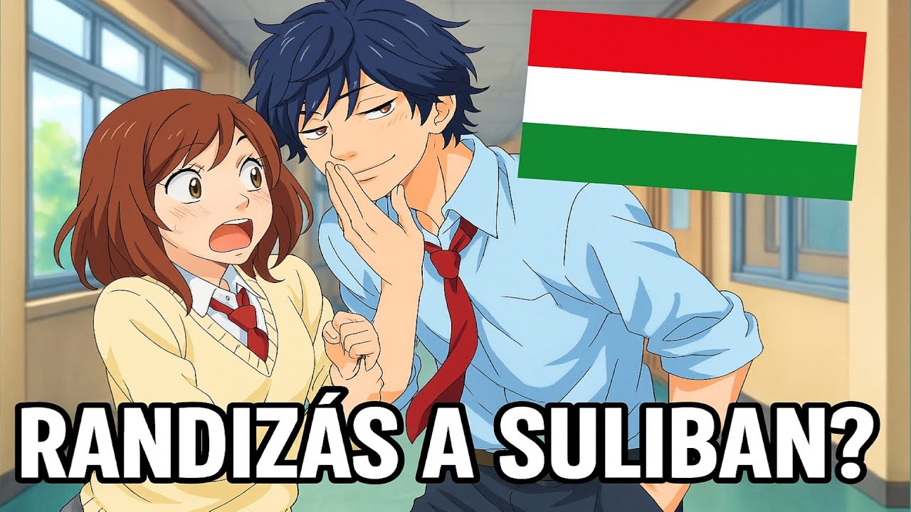 &Iacute;GY NE CSAJOZZ A SULIBAN! 😳💔😂 | MAGYAR ANIME  PAR&Oacute;DIA 💥🎓🇭🇺