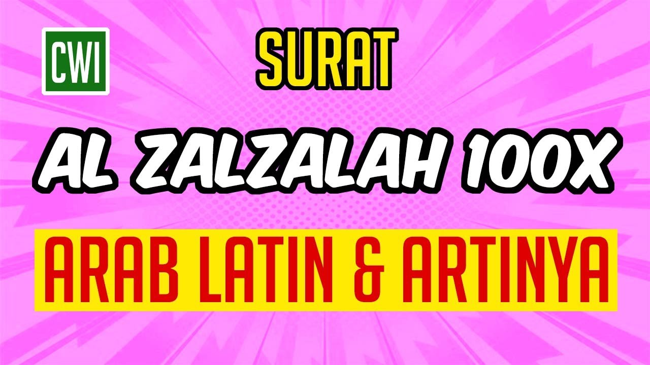 Surat Al Zalzalah 100x Mengembalikan Sihir Kepada Pemiliknya