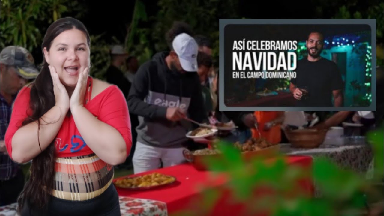 Cubana reacciona/Navidad en el rincón más hermoso de República Dominicana #reaction  @AndariegoDO
