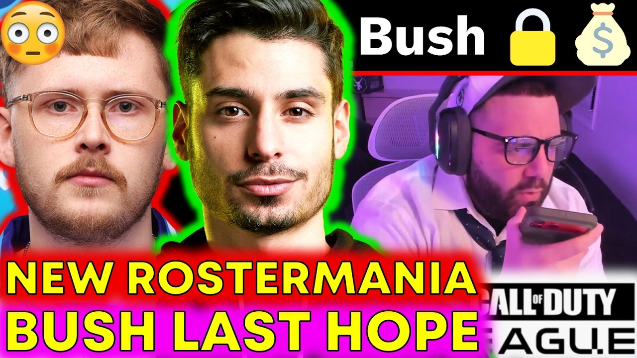 CDL Rostermania LEAKED, Jersey Jerry SAVES The Bush 🙌😭