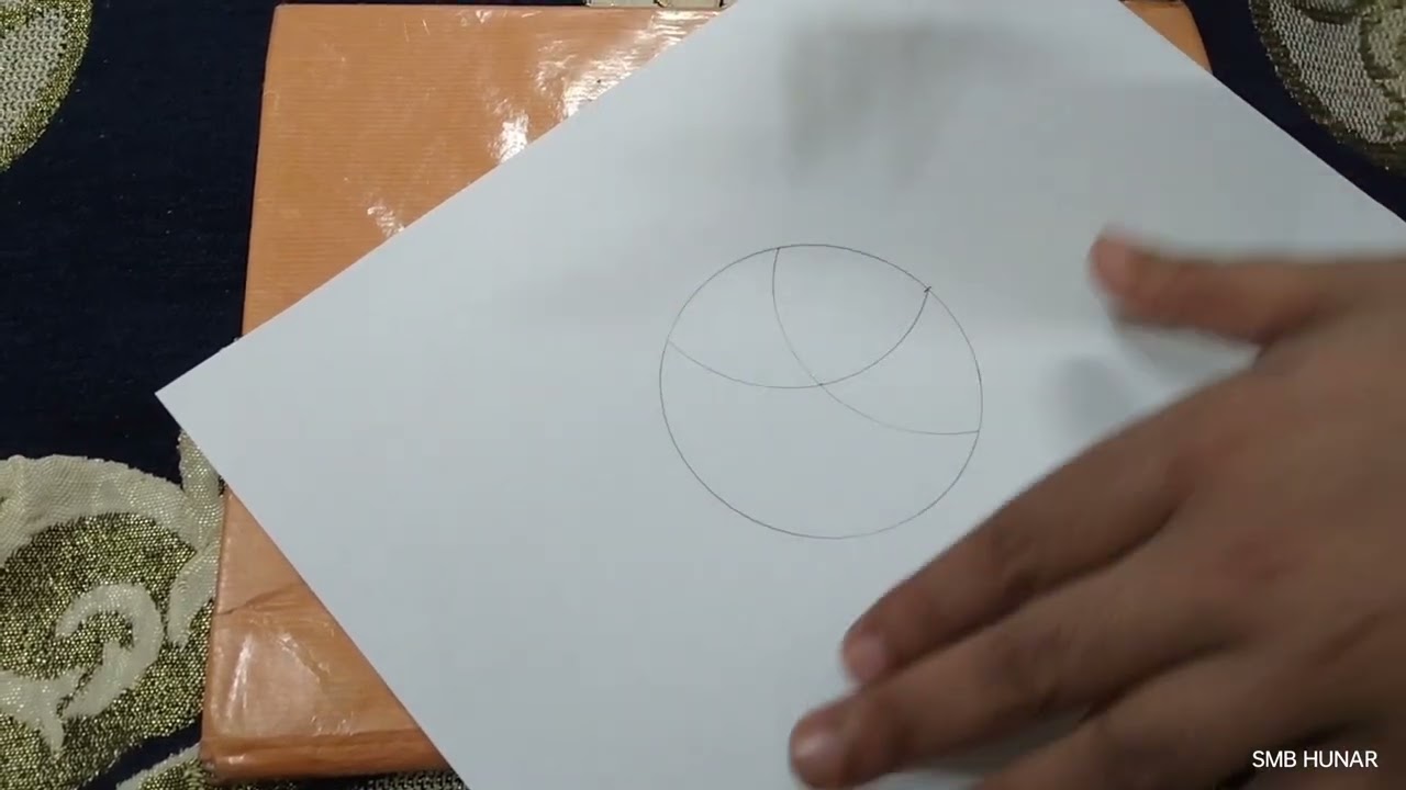 How To Make Basic Of Islamic Geometry | Learn To Make Hexafoil | Six Fold