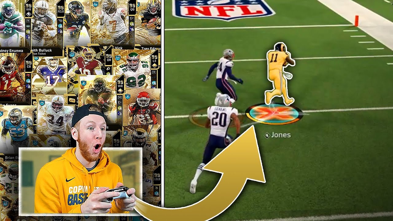 I used EVERY Golden Ticket in Madden 20! - Ultimate Team Gameplay