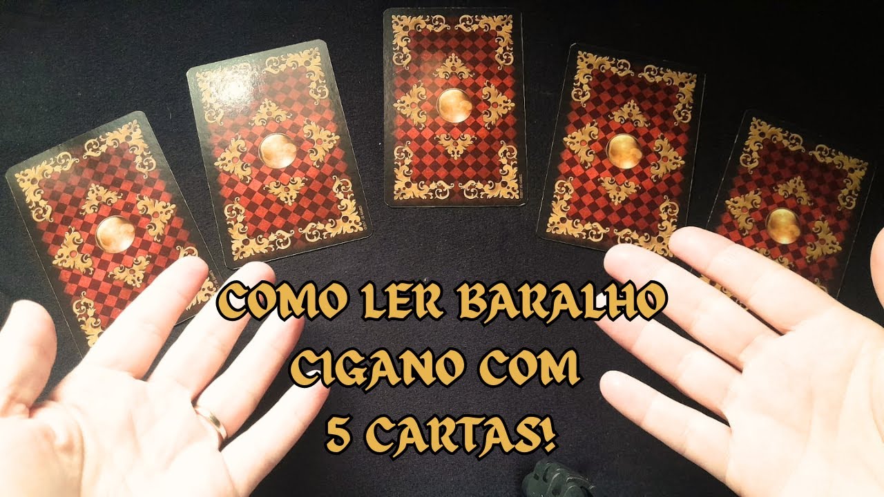 BARALHO CIGANO COMO LER BARALHI CIGANO COM 5 CARTAS