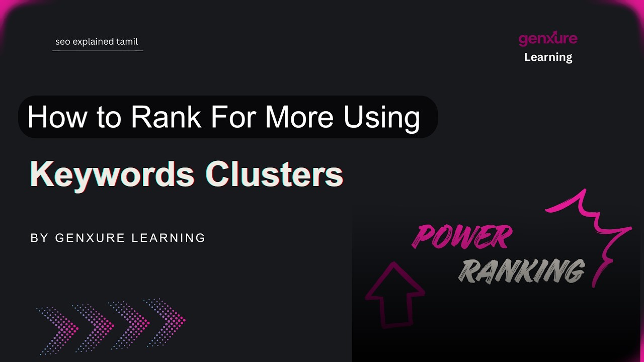 What is Keyword Clustering in SEO? 10X Ranking Power - SEO Strategy Explained in Tamil