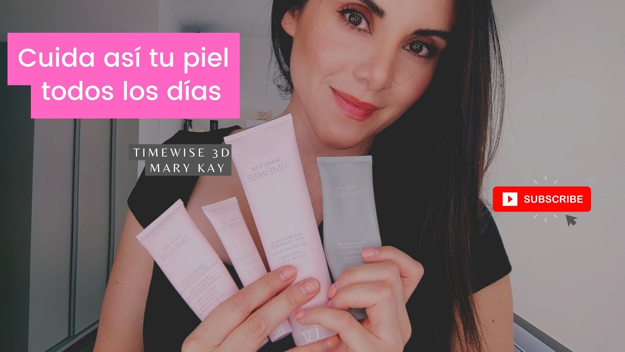 Usa así la línea timewise 3D de #marykay