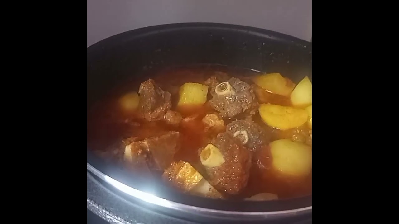  Receita.# Rabo de boi 🐂  na  cerveja preta 😋 Minha conquista panela elétrica ❤️