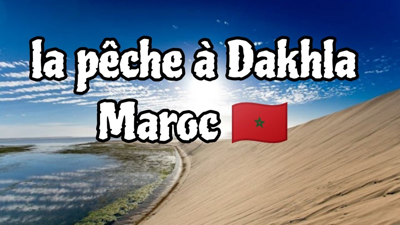 La p&ecirc;che &agrave; dakhla Maroc🇲🇦