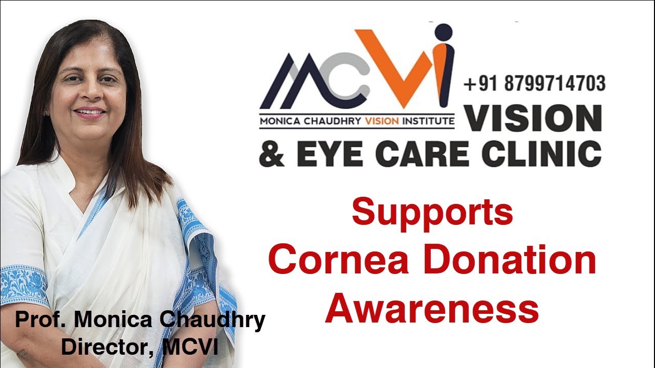 Cornea donation awareness with MCVI clinic and Prof. Monica Chaudhry