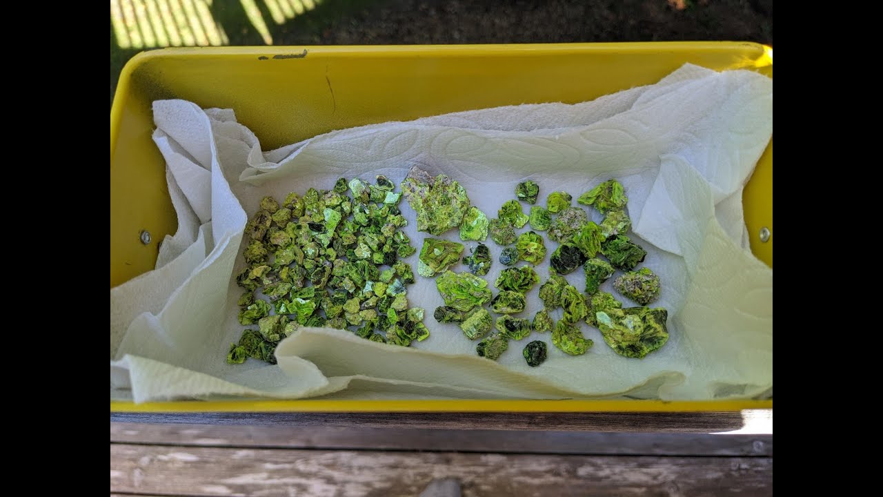 Finding Radioactive Autunite at Daybreak Mine