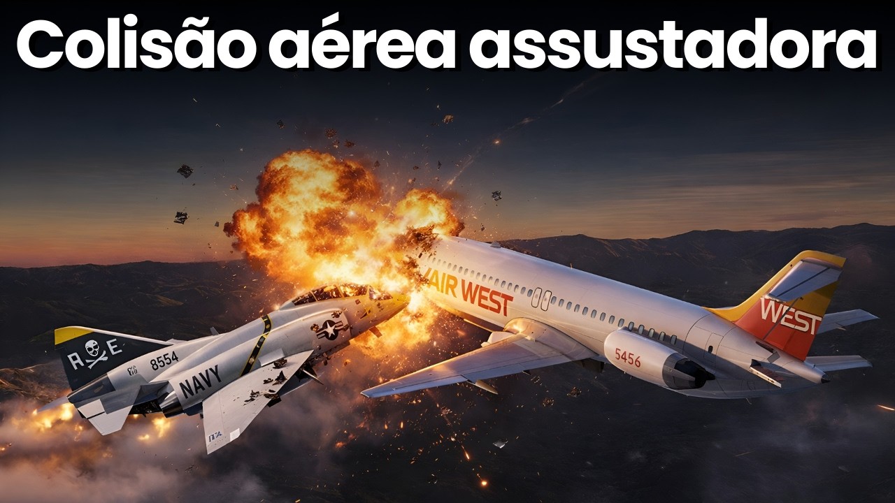 Colisão perigosa no céu | Hughes Airwest Flight 706
