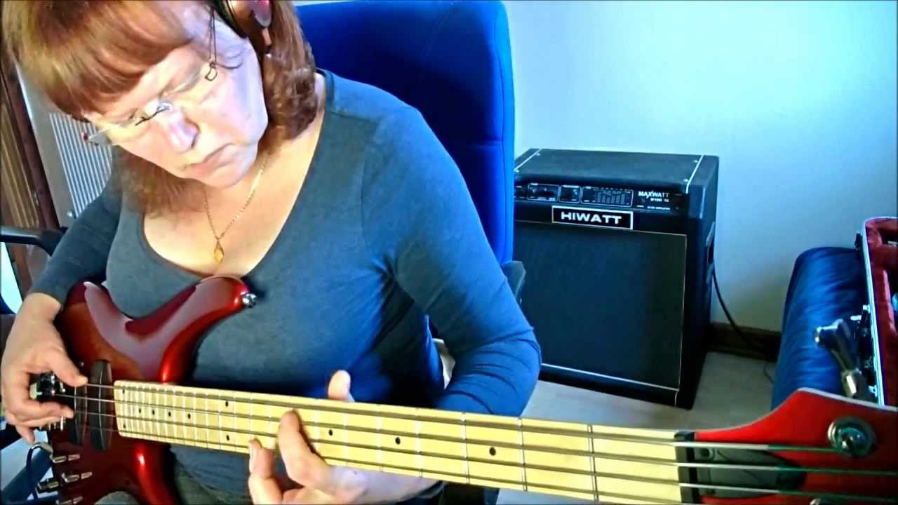 you make me feel like dancing BASS COVER