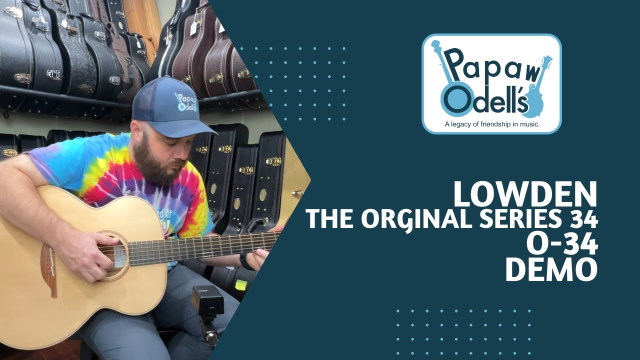 Lowden O-34 Acoustic Guitar Demo