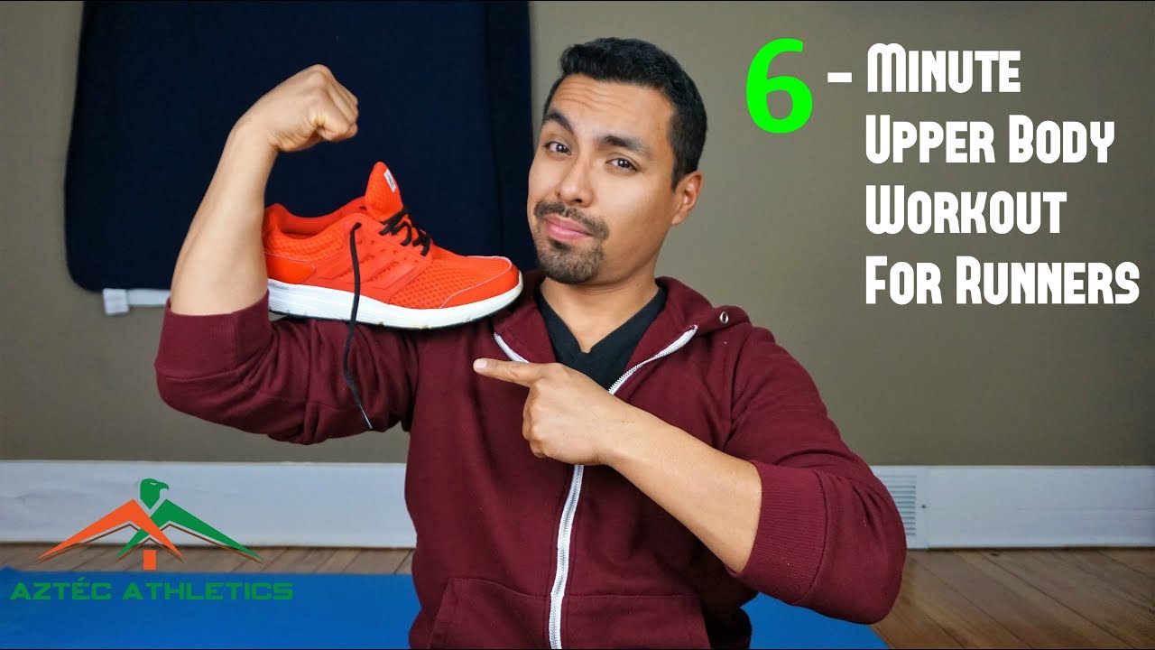 6-MINUTE UPPER BODY WORKOUT FOR RUNNERS✔