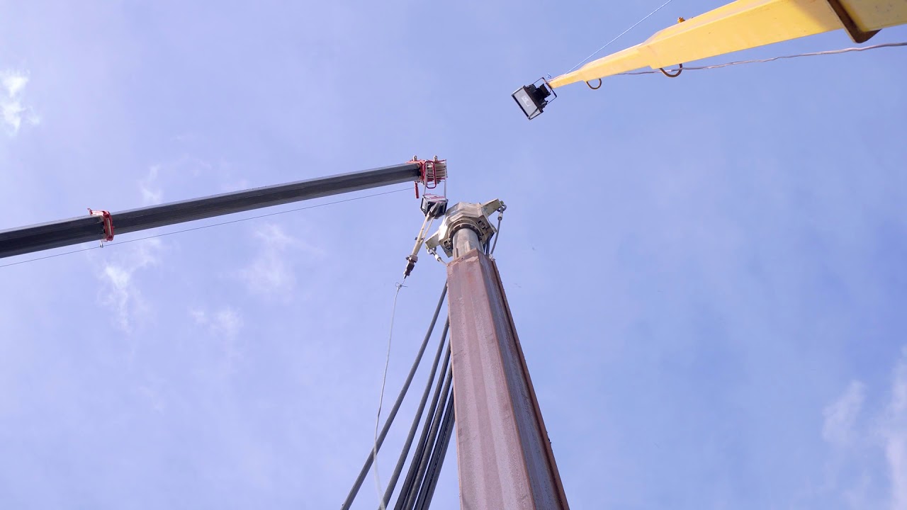 Giken ECO700S super crush piler at Lady's Walk, Morpeth