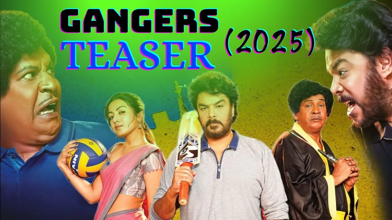 Gangers (2025) Trailer | Sundar C | Vadivelu | Vani Bhojan | Lover In Movies AI Trailer