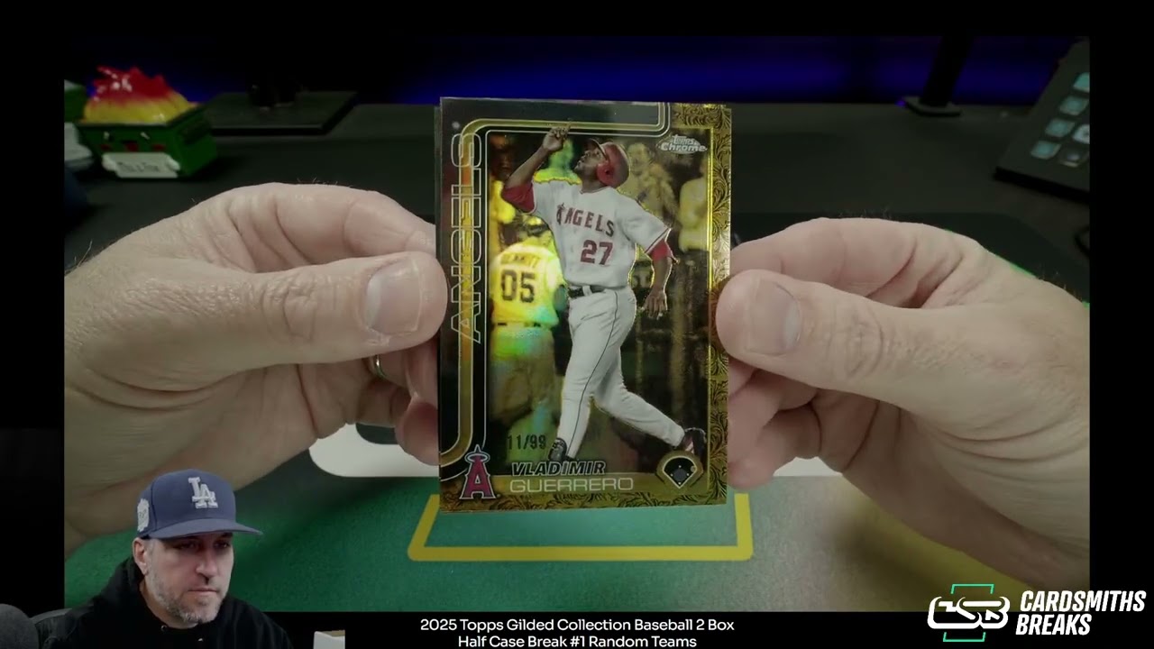 Коллекция бейсбольных карточек Topps Gilded Collection 2025, 2 коробки, половина кейса, выпуск №1