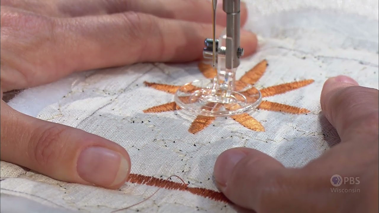 Decorative Stitch Thread Painting - Part 1 | Sewing With Nancy