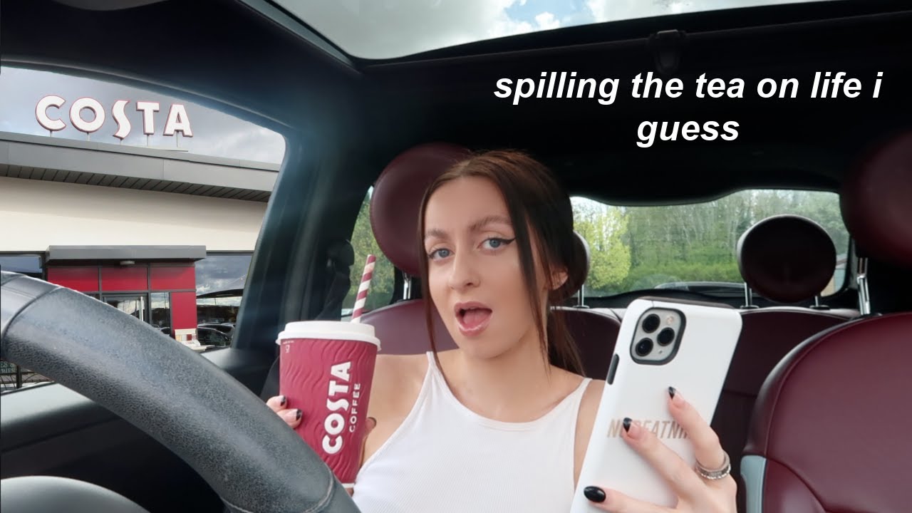 Drive (Thru) with Me To Get a 50p Costa | Answering Your Deep Q's...