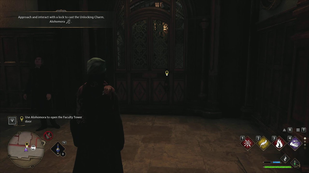 playing some Hogwarts Legacy