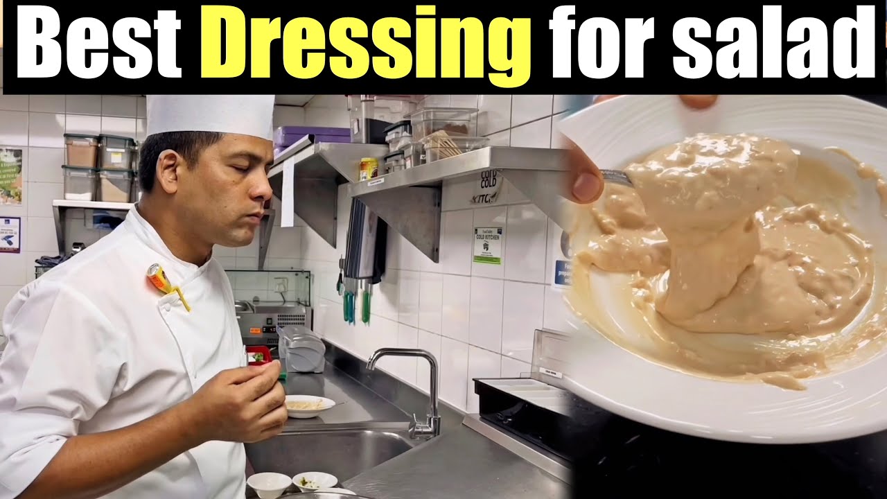 Best Dressing for your salads🌿 | How to make dressings for salad | Thousand island dressing