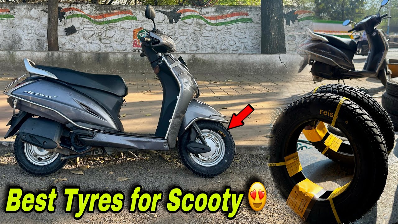 Best Tyres for Scooty (ACTIVA) | Reise TripR Tyres fitted in my Scooty | Scooty se Off-Roading 😱