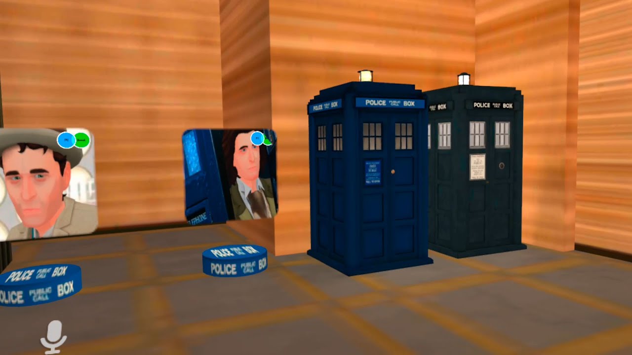 Dr Who: The Tardis World  in VR Chat