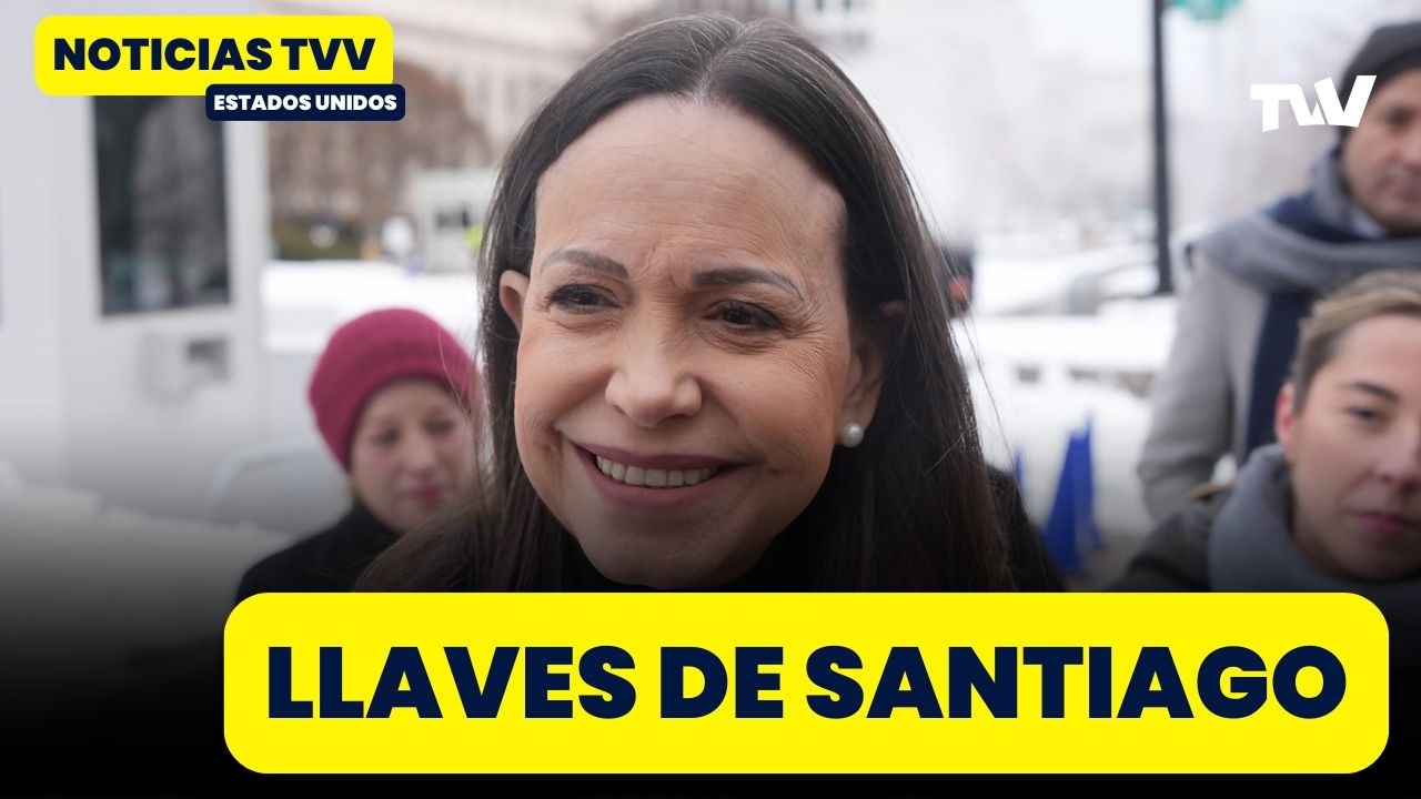 María Corina Machado recibirá las llaves de Santiago de Chile | Noticias TVV Estados Unidos