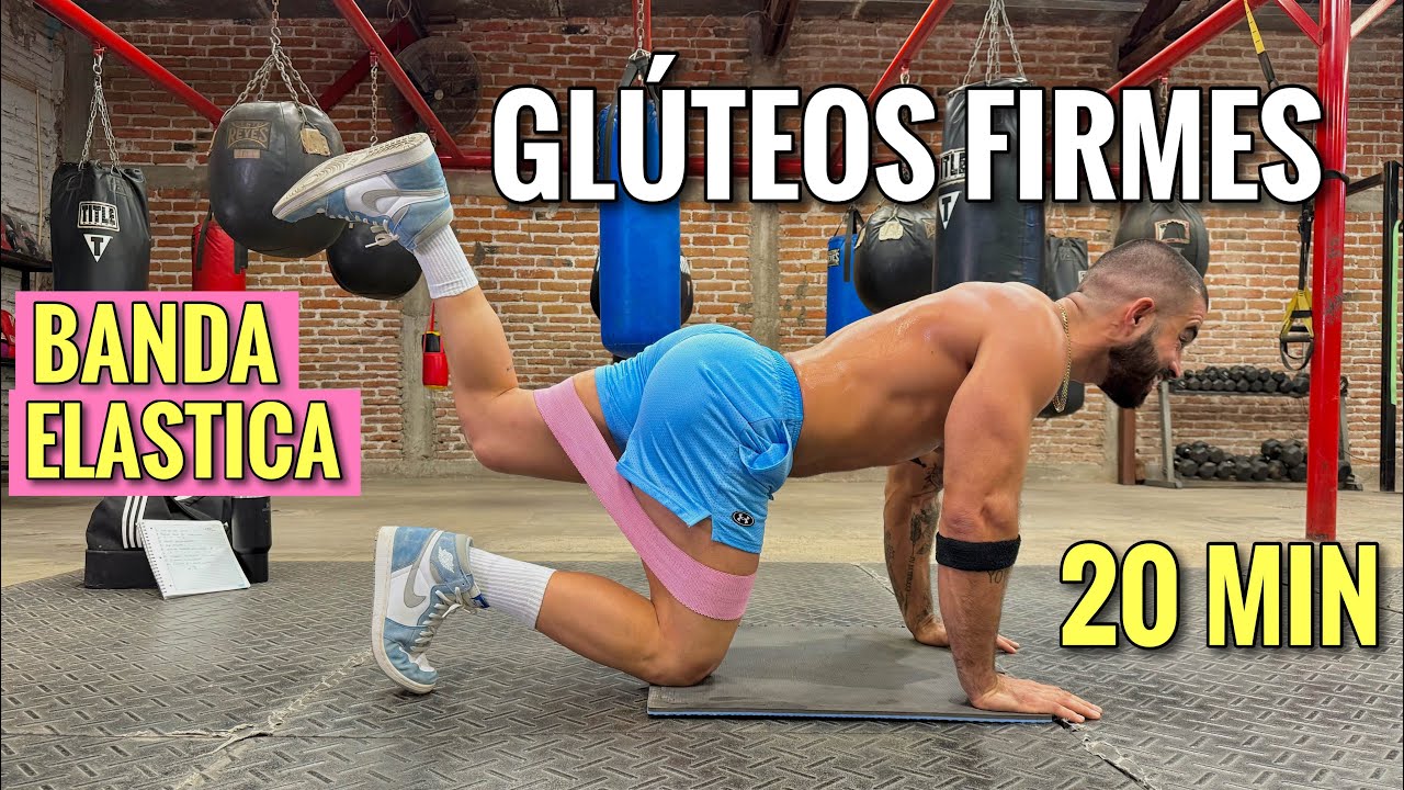 Rutina de PIERNA Y GLÚTEO Con Banda Elástica EN 20 MINUTOS 🔥