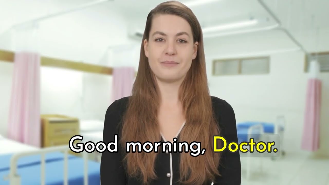 How to speak Medical English. Improve skills for OET. Blurred vision